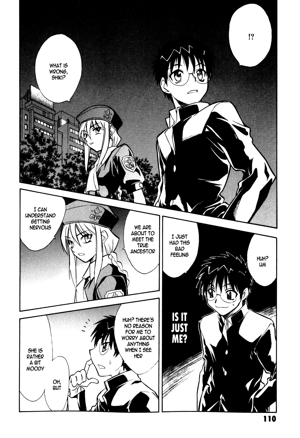 Melty Blood Chapter 7 page 32 - Chapter 7: ACT.7 - Chanced Meeting