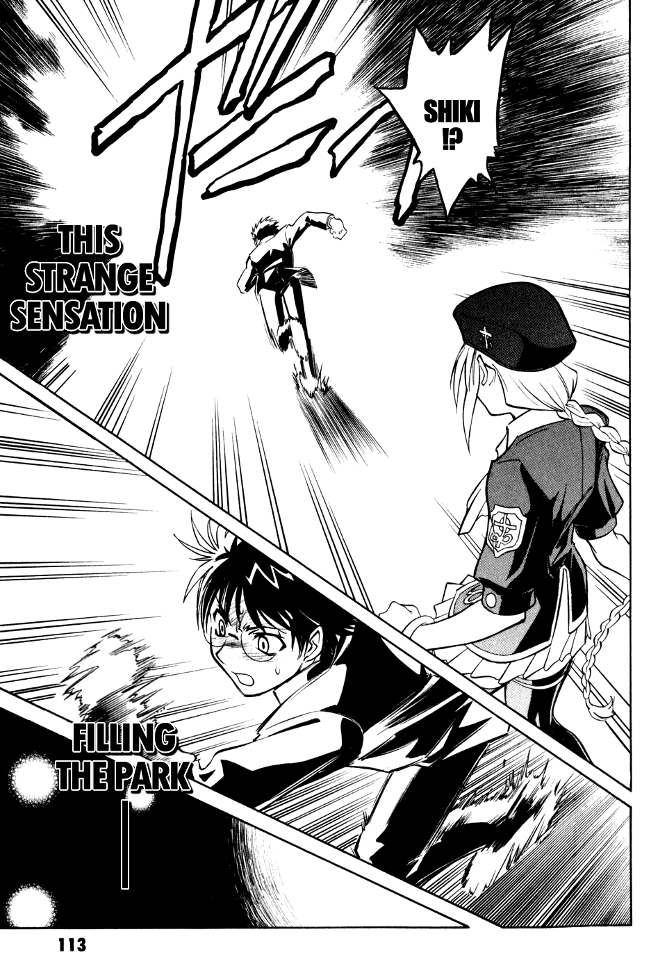 Melty Blood Chapter 7 page 35 - Chapter 7: ACT.7 - Chanced Meeting