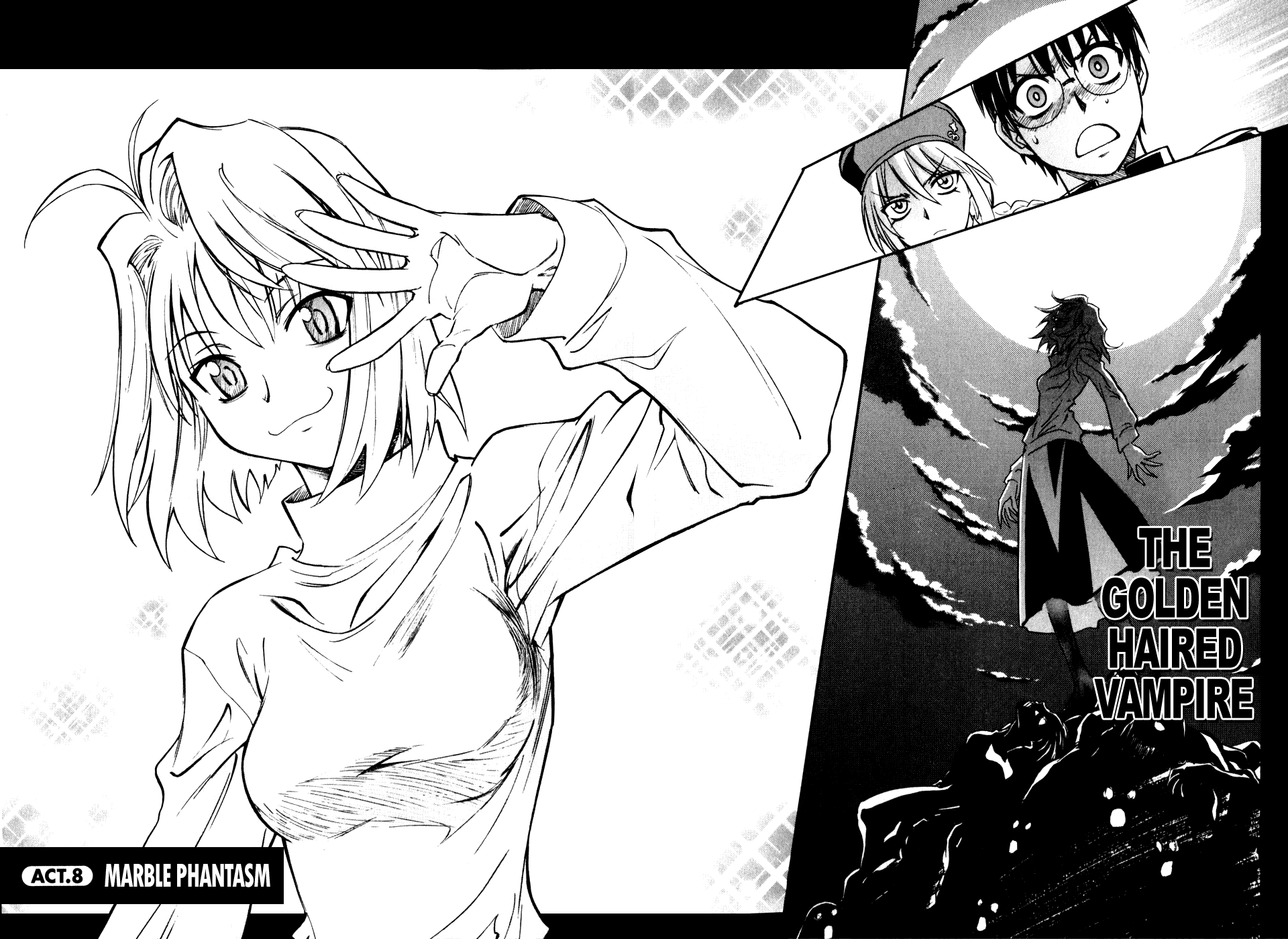 Melty Blood Chapter 8 page 3 - Chapter 8: ACT.8 - Marble Phantasm