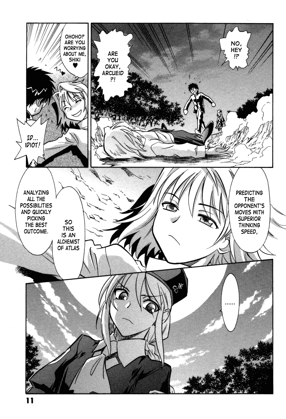 Melty Blood Chapter 9 page 13 - Chapter 9: ACT.9 - Tatari