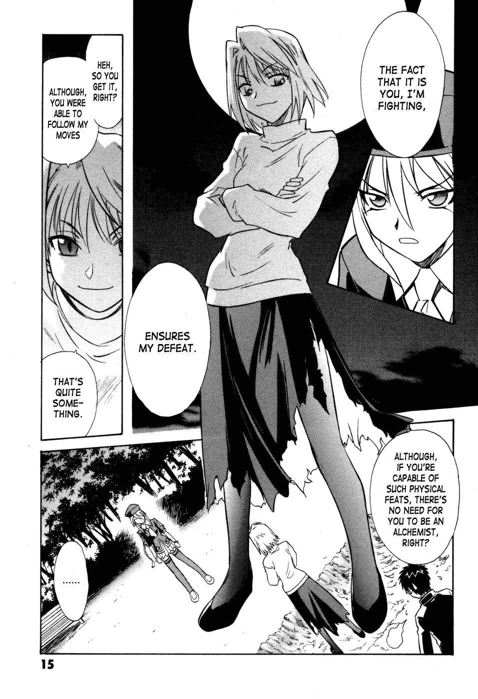 Melty Blood Chapter 9 page 17 - Chapter 9: ACT.9 - Tatari
