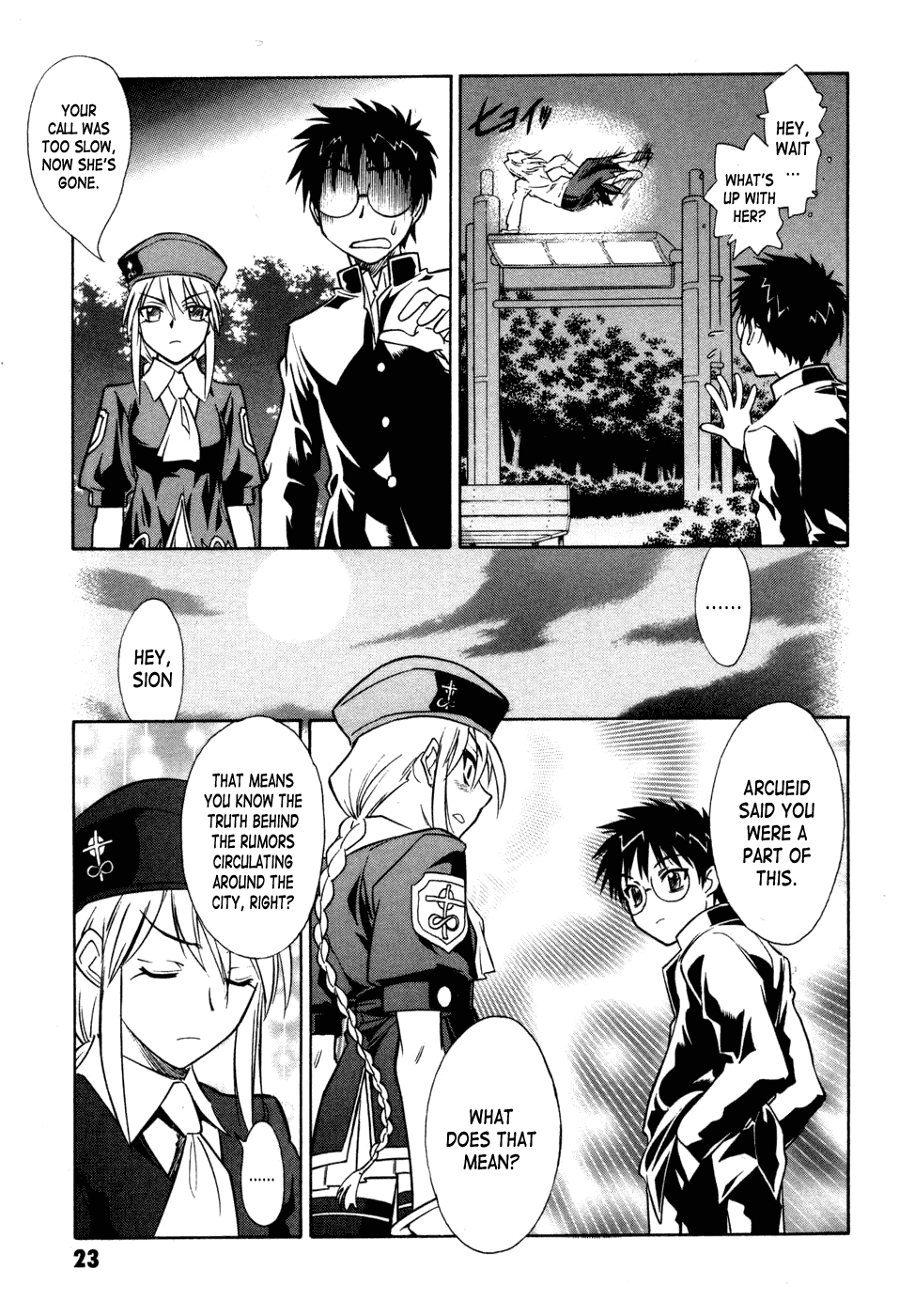 Melty Blood Chapter 9 page 25 - Chapter 9: ACT.9 - Tatari
