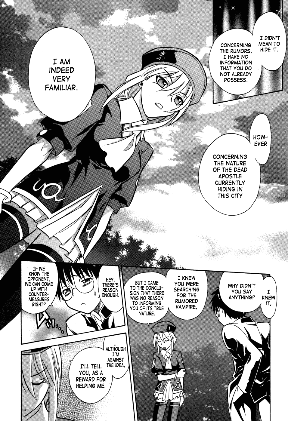Melty Blood Chapter 9 page 26 - Chapter 9: ACT.9 - Tatari