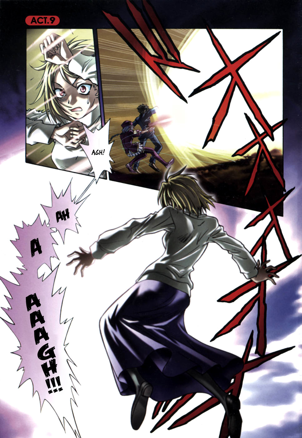 Melty Blood Chapter 9 page 4 - Chapter 9: ACT.9 - Tatari