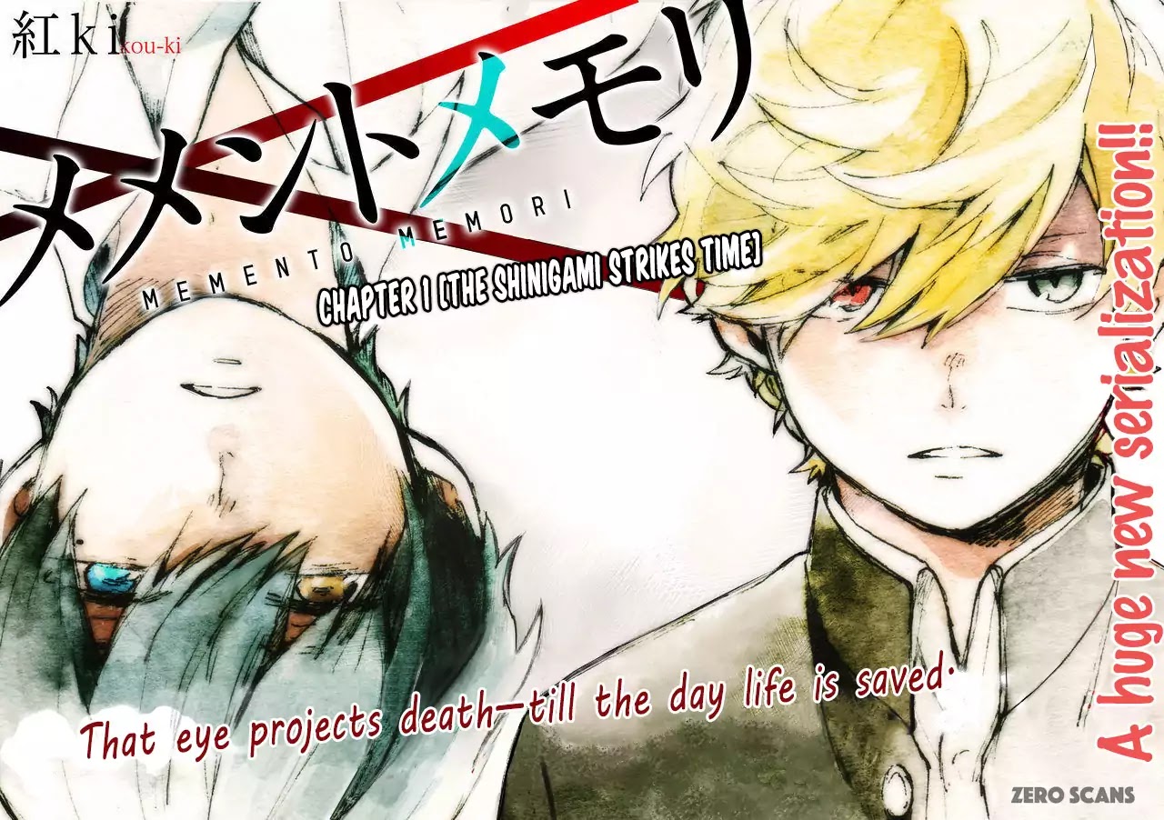 Memento Memori Chapter 1 page 7 - Chapter 1: The Shinigami Strikes Time