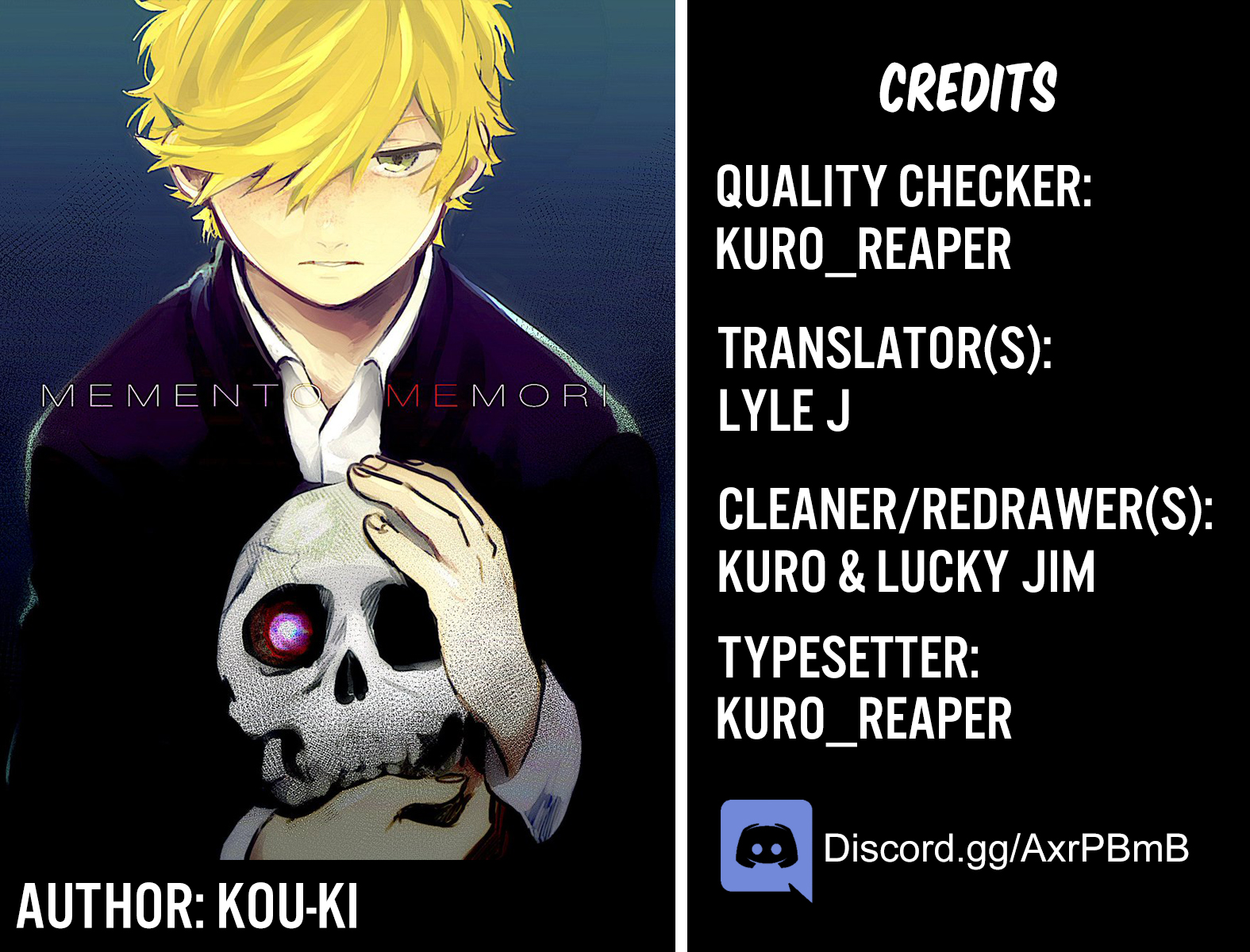 Memento Memori Chapter 12 page 1 - Chapter 12: Everyman