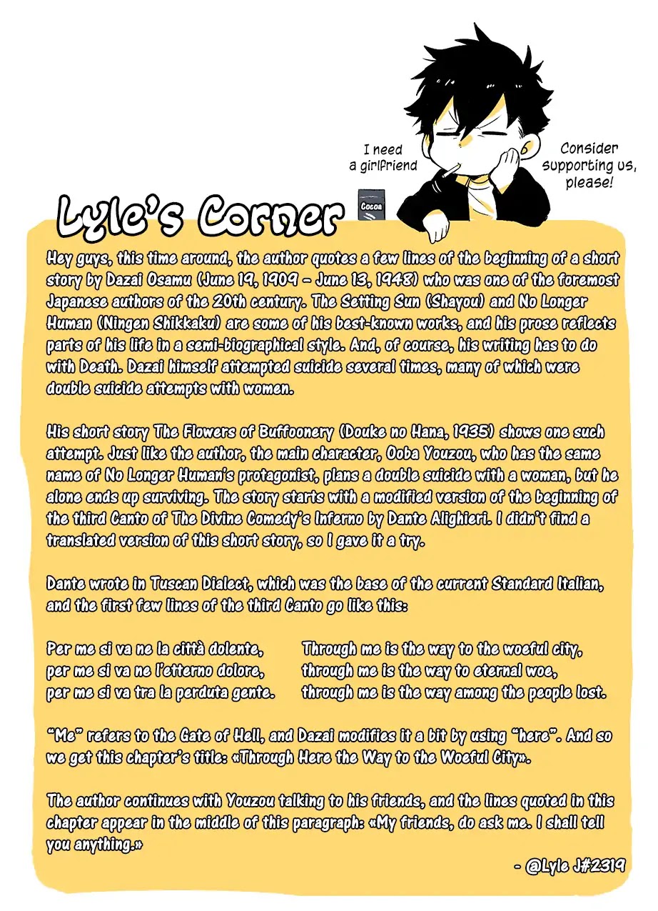 Memento Memori Chapter 14 page 23 - Chapter 14: Through Here the Way to the Woeful City