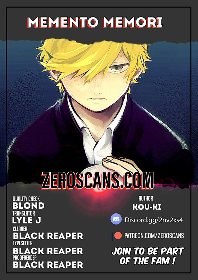 Memento Memori Chapter 3 page 1 - Chapter 3: Death's Triumphal Return