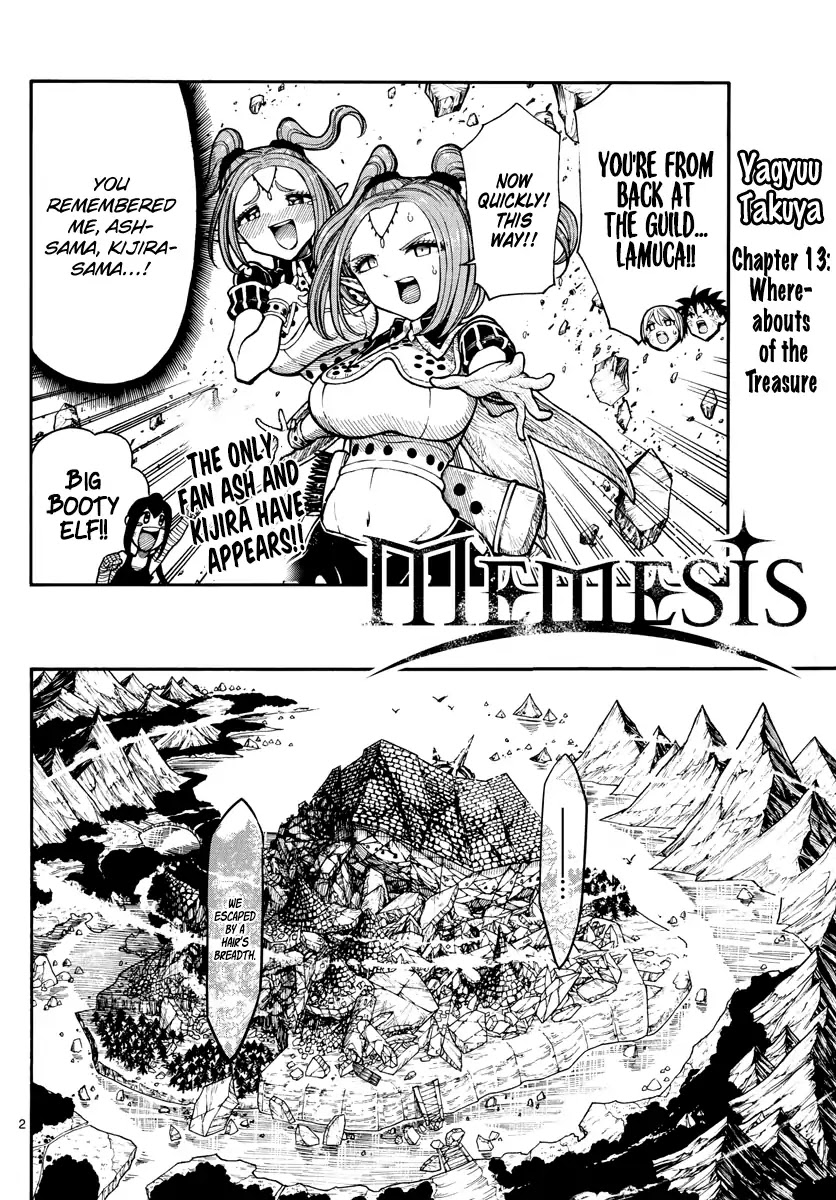 Memesis (Yagyuu Takuya) Chapter 13 page 3 - Chapter 13: Whereabouts Of The Treasure