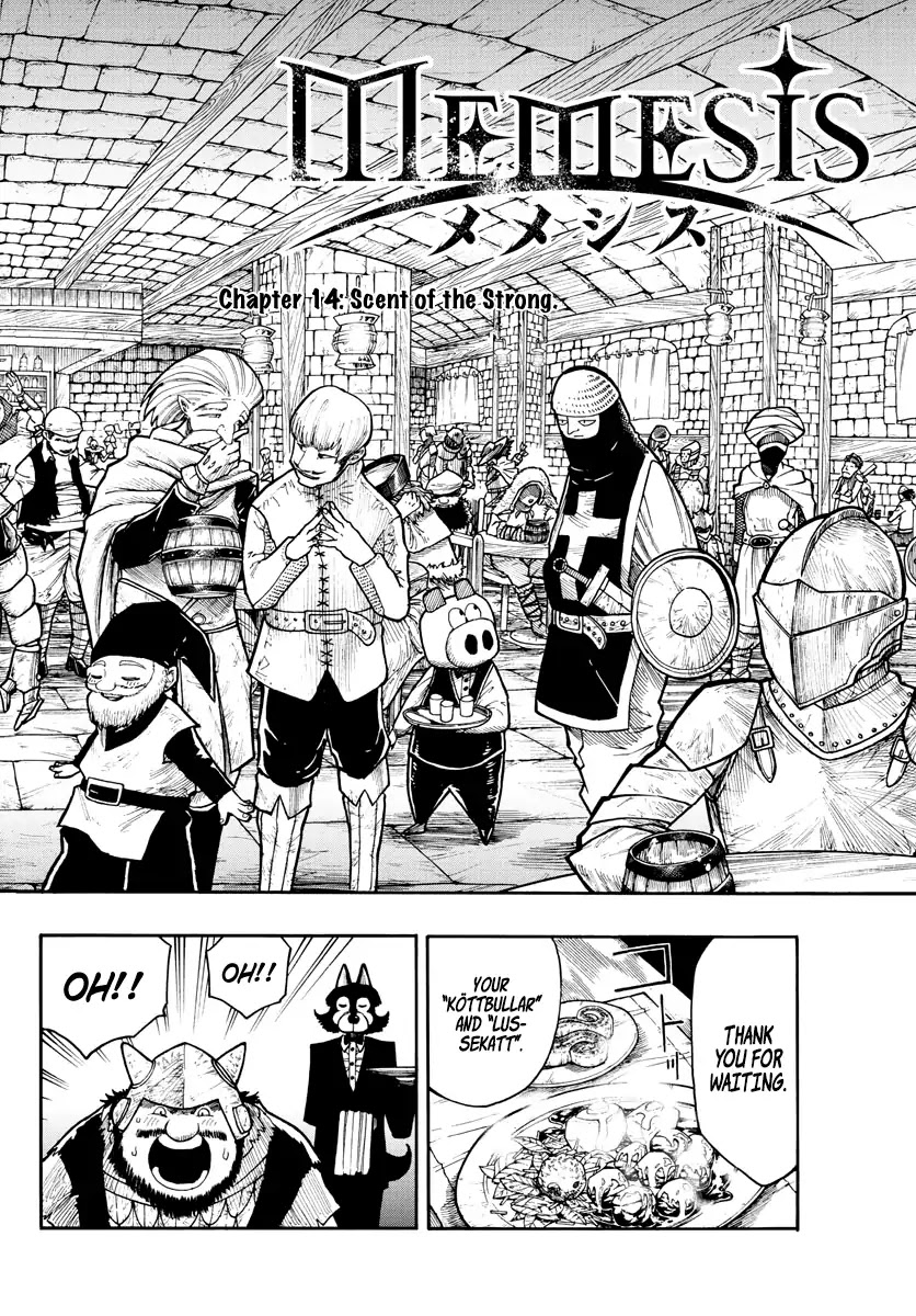 Memesis (Yagyuu Takuya) Chapter 14 page 3 - Chapter 14: Scent Of The Strong