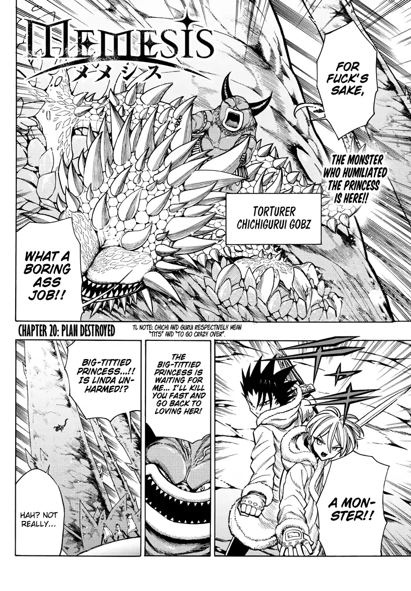 Memesis (Yagyuu Takuya) Chapter 20 page 3 - Chapter 20: Plan Destroyed