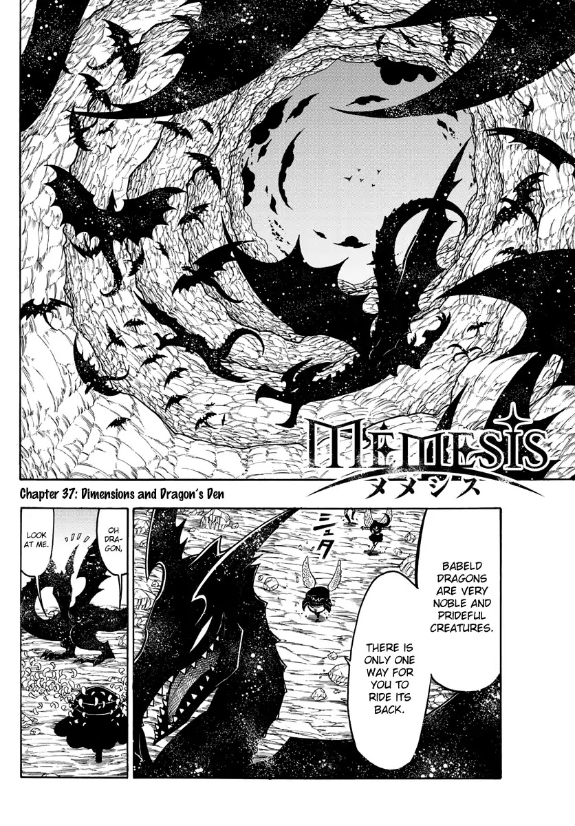 Memesis (Yagyuu Takuya) Chapter 37 page 3 - Chapter 37: Dimensions and Dragon's Den