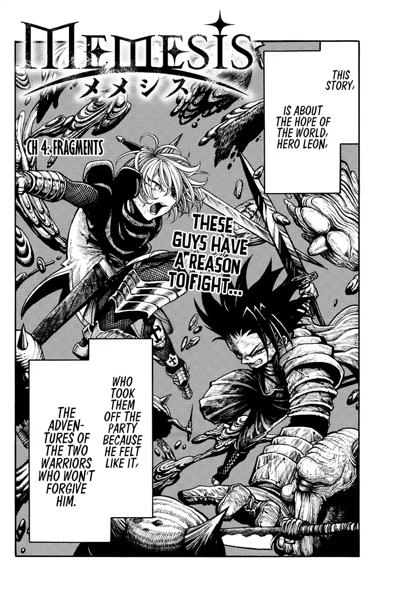 Memesis (Yagyuu Takuya) Chapter 4 page 3 - Chapter 4: Fragments