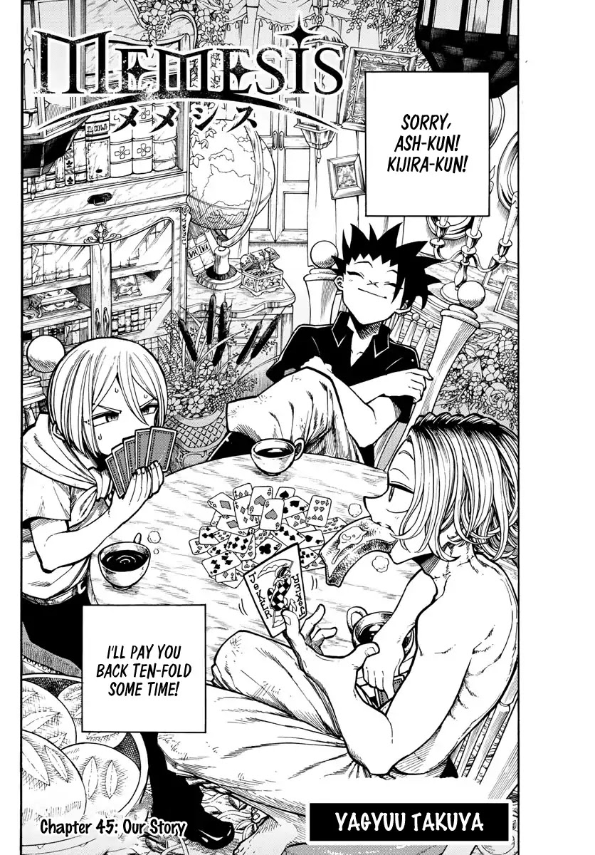 Memesis (Yagyuu Takuya) Chapter 45 page 3 - Chapter 45: Our Story [END]