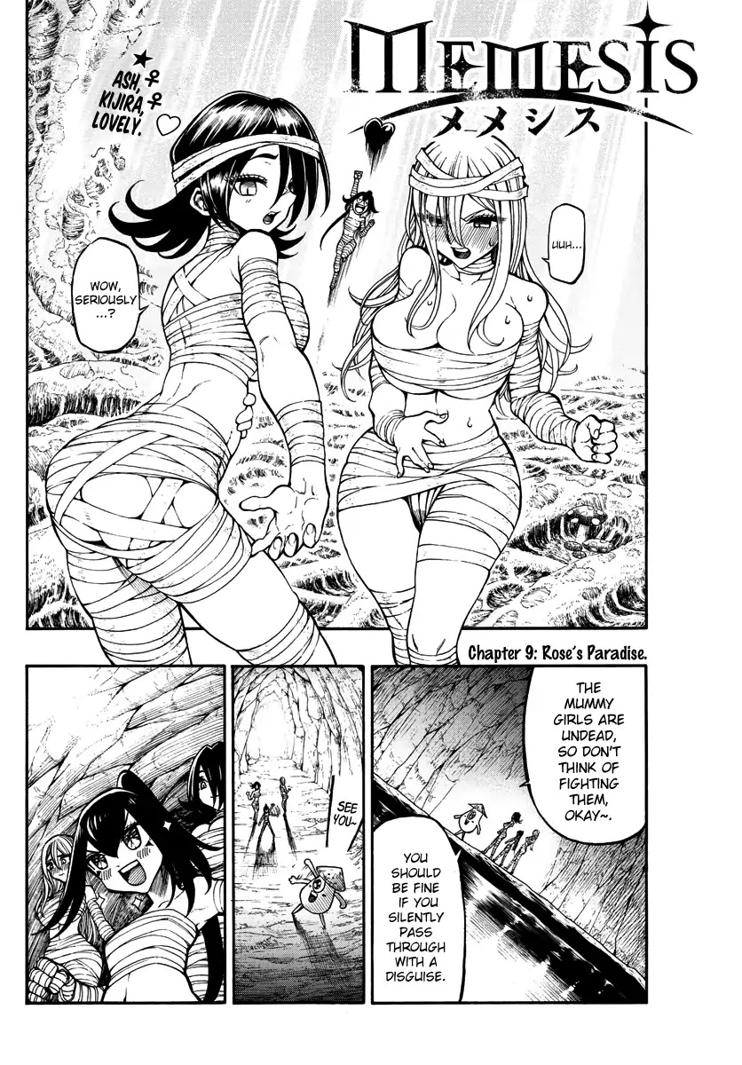 Memesis (Yagyuu Takuya) Chapter 9 page 3 - Chapter 9: Rose's Paradise