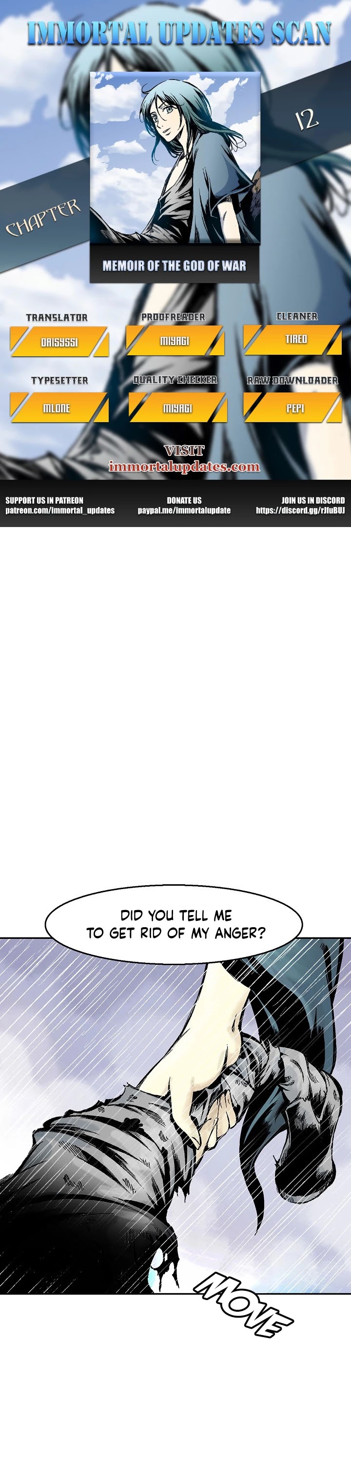 Memoir Of The King Of War Chapter 12 page 1 - Chapter 12