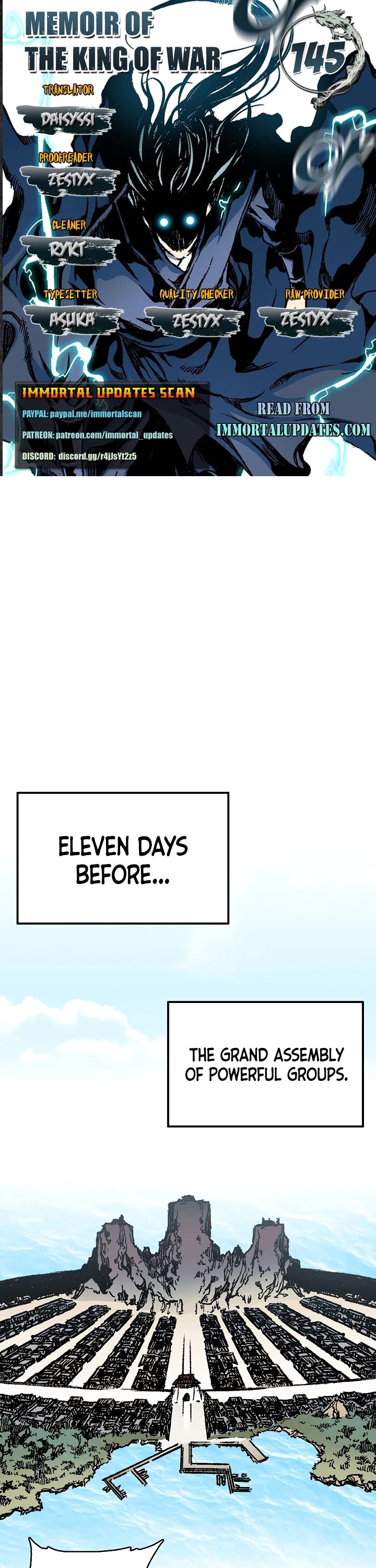 Memoir Of The King Of War Chapter 145 page 1 - Chapter 145