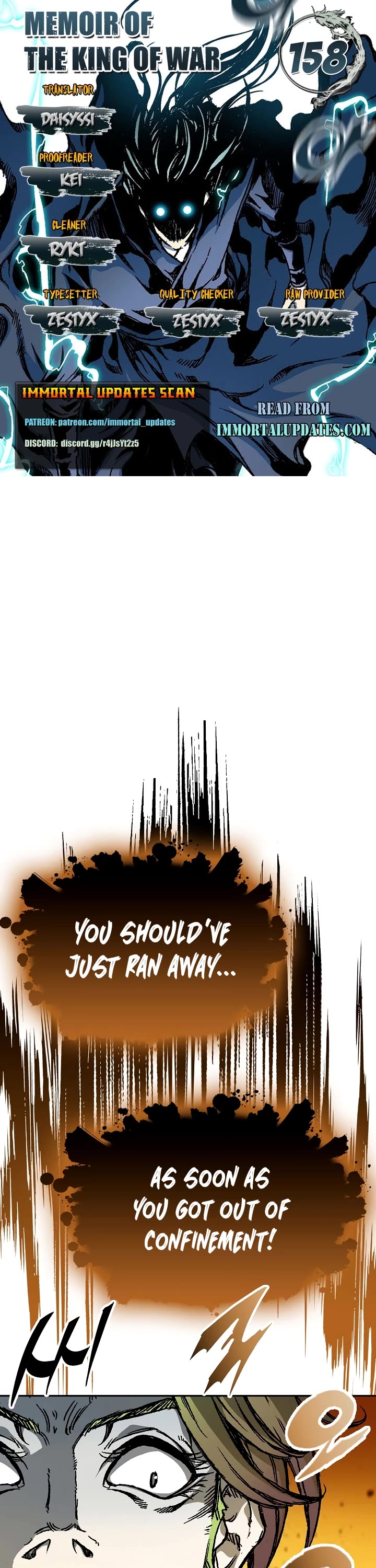 Memoir Of The King Of War Chapter 158 page 1 - Chapter 158