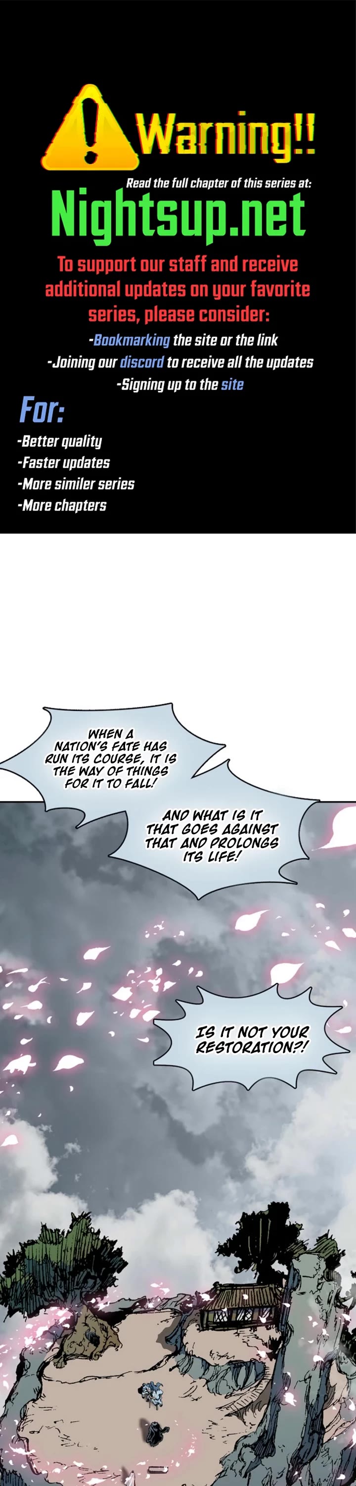 Memoir Of The King Of War Chapter 219 page 1 - Chapter 219