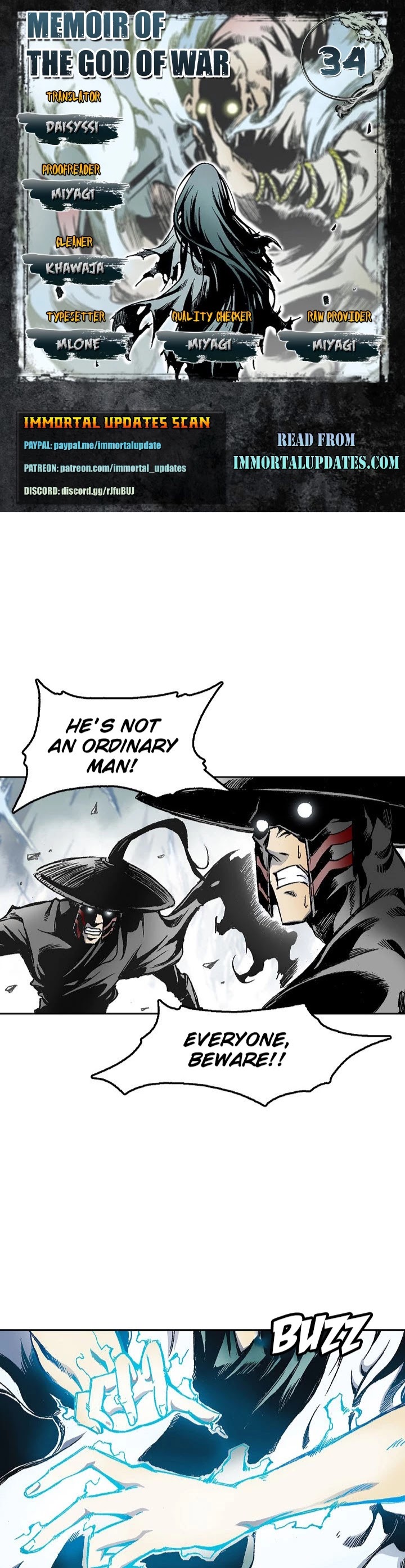 Memoir Of The King Of War Chapter 34 page 1 - Chapter 34