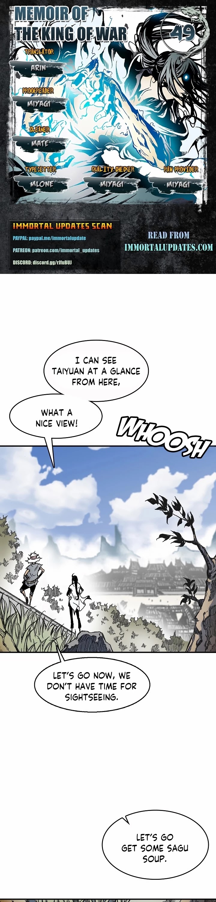Memoir Of The King Of War Chapter 49 page 1 - Chapter 49