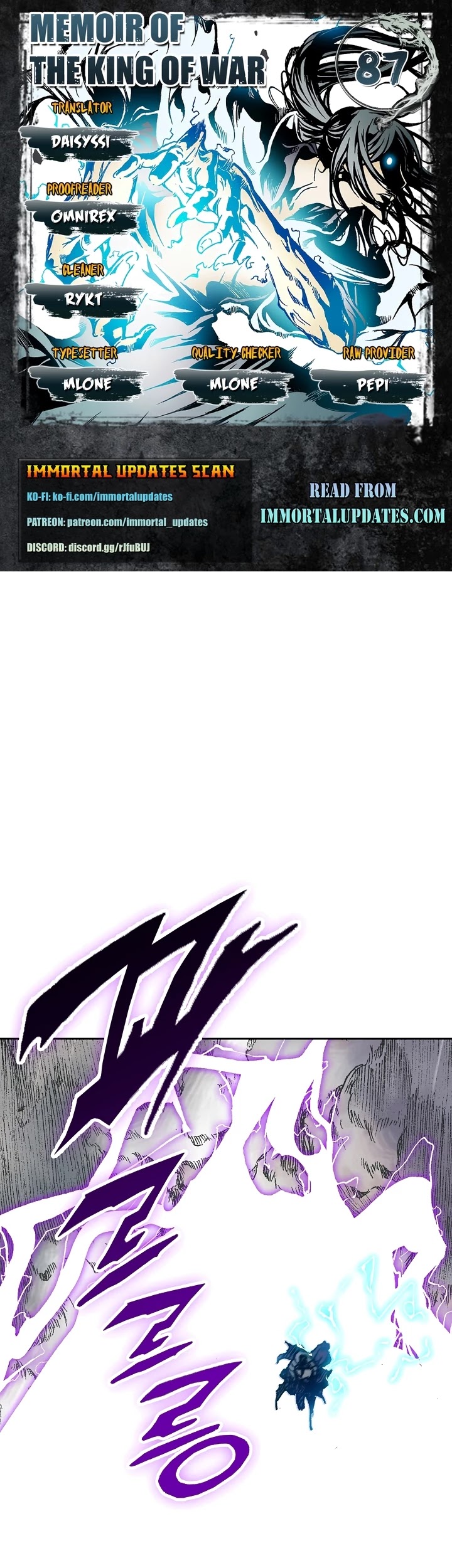Memoir Of The King Of War Chapter 87 page 1 - Chapter 87