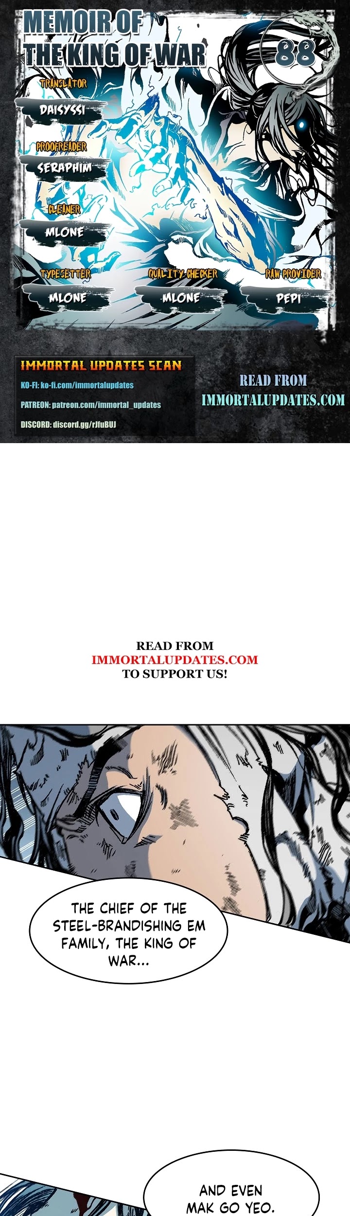 Memoir Of The King Of War Chapter 88 page 1 - Chapter 88