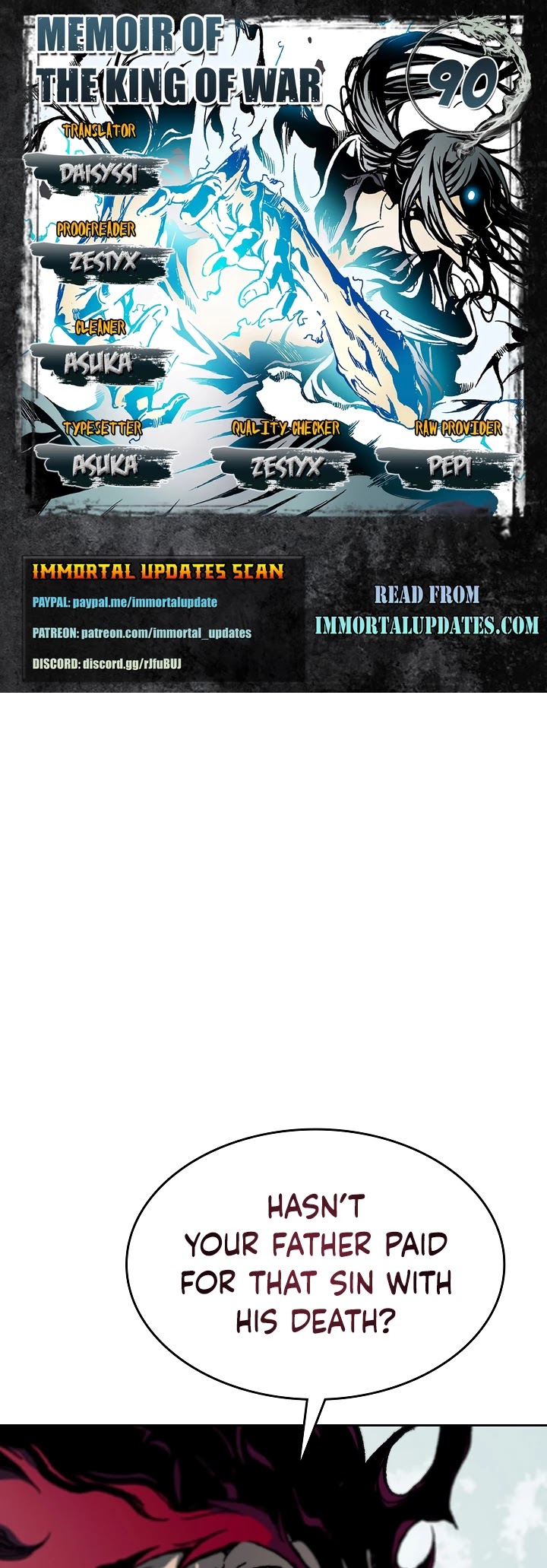 Memoir Of The King Of War Chapter 90 page 1 - Chapter 90