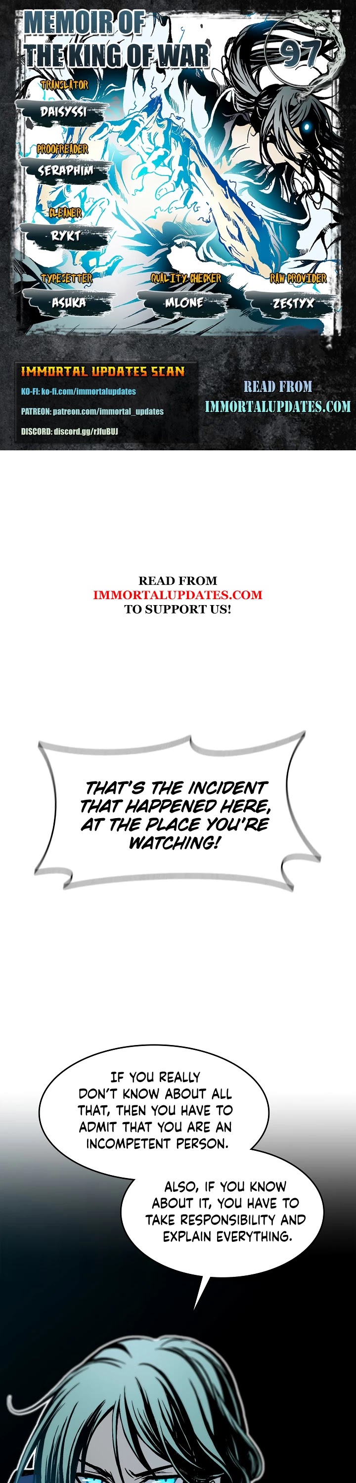 Memoir Of The King Of War Chapter 97 page 1 - Chapter 97