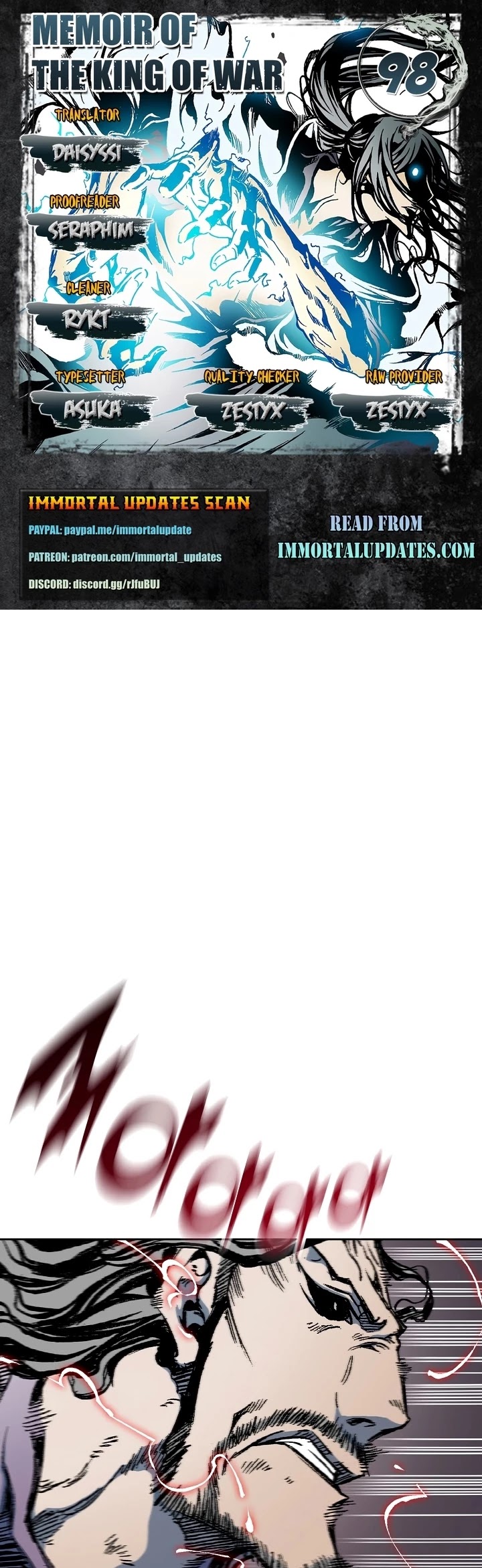 Memoir Of The King Of War Chapter 98 page 1 - Chapter 98