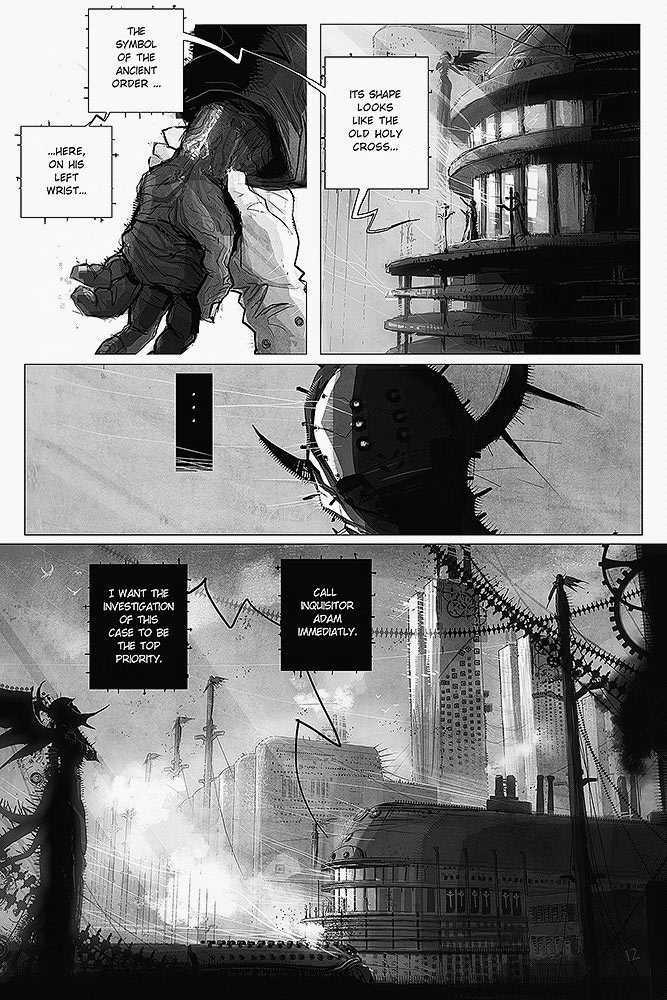 Memories Sanctus Chapter 1.1 page 14 - Chapter 1.1 : Scars