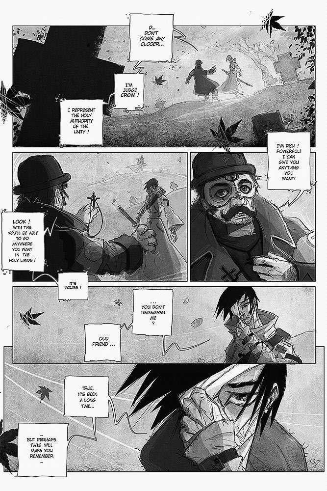 Memories Sanctus Chapter 1.1 page 9 - Chapter 1.1 : Scars