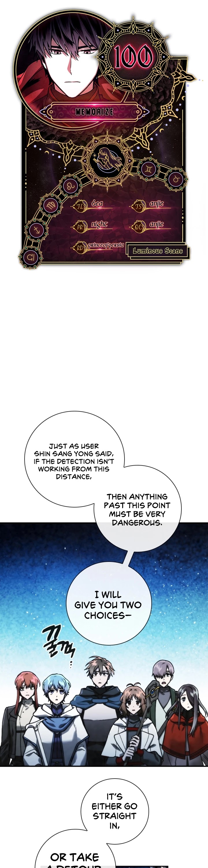 MEMORIZE Chapter 100 page 1 - Chapter 100