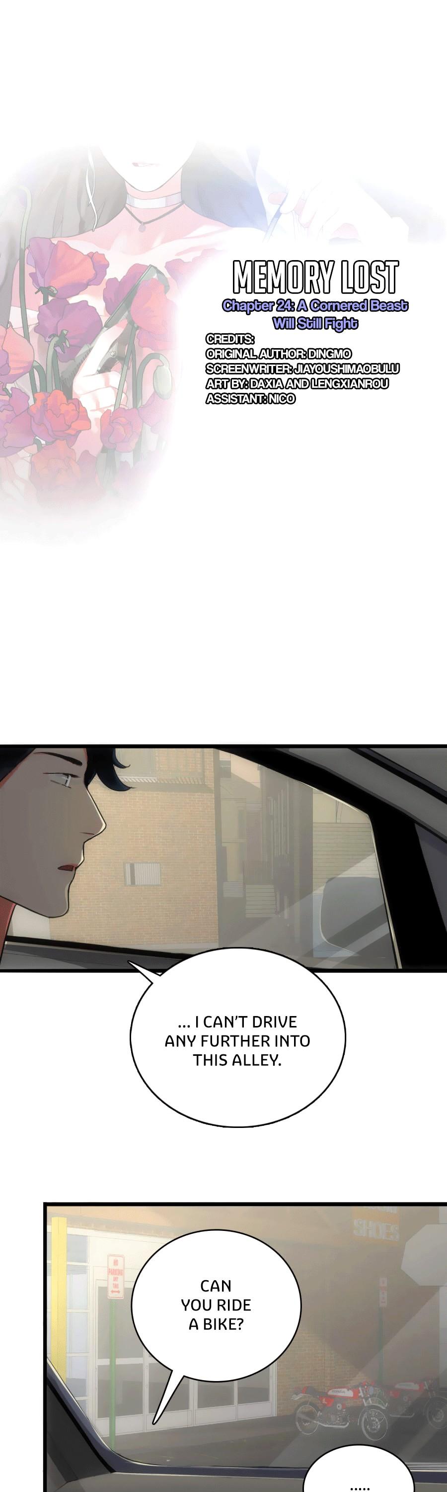 Memory Lost Chapter 24 page 3 - Chapter 24: A Cornered Beast Will Still Fight