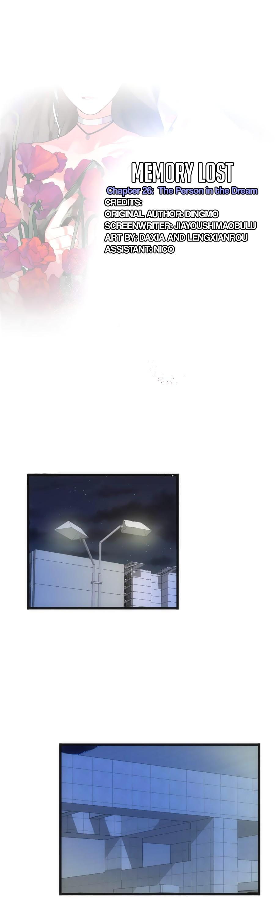 Memory Lost Chapter 26 page 3 - Chapter 26: The Person in the Dream