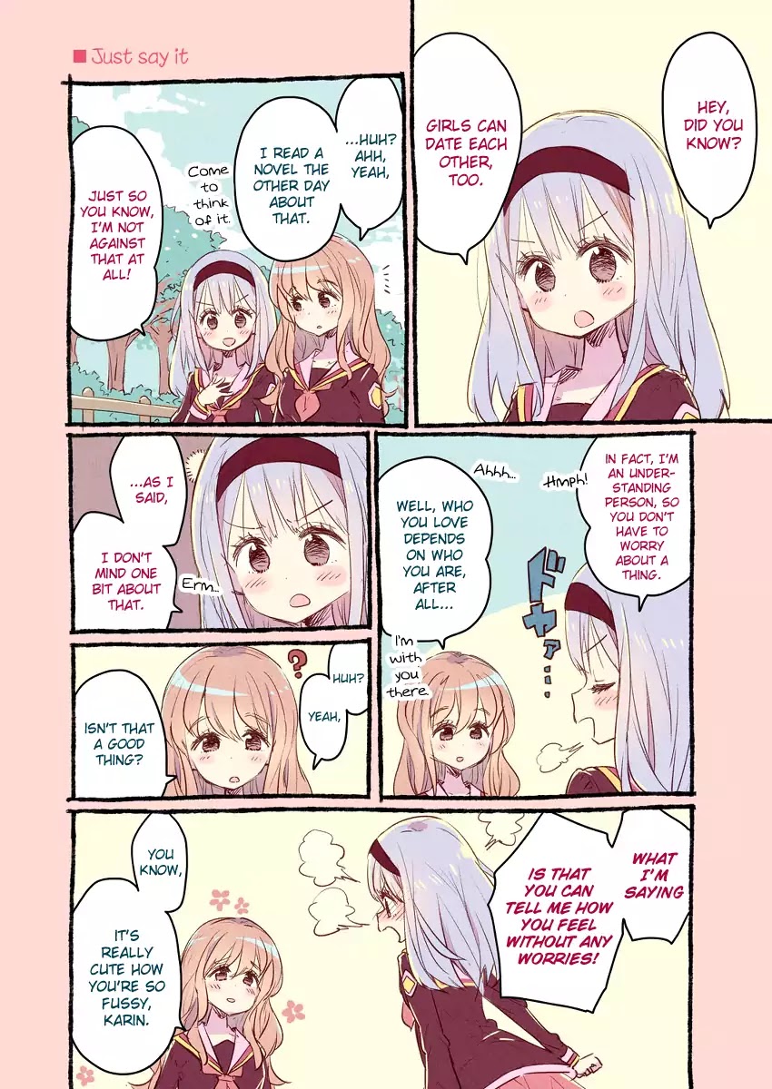 Mendoukusai Ko no Yuri no Ohanashi Chapter 0 page 4 - Chapter 0: Oneshot