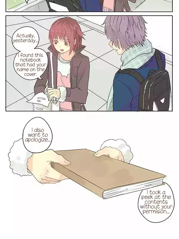 Meng Never Falls in Love Chapter 1 page 4 - Chapter 1: Someone drew something in my notebook?