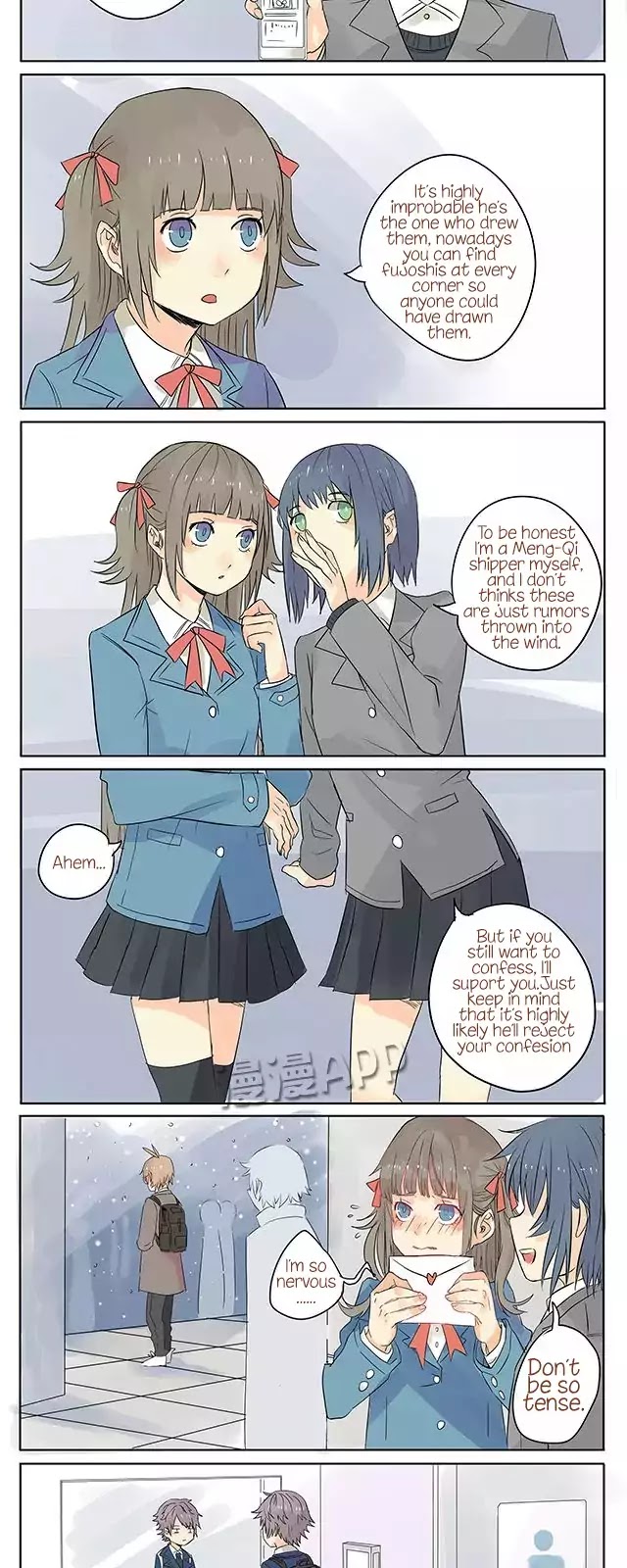 Meng Never Falls in Love Chapter 2 page 4 - Chapter 2: Confession