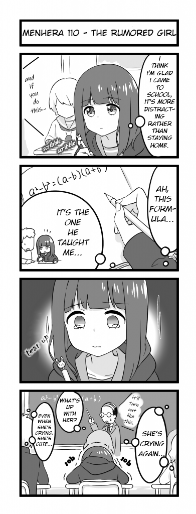 Menhera Shoujo Kurumi-chan Chapter 110 page 1 - Chapter 110: The rumored girl