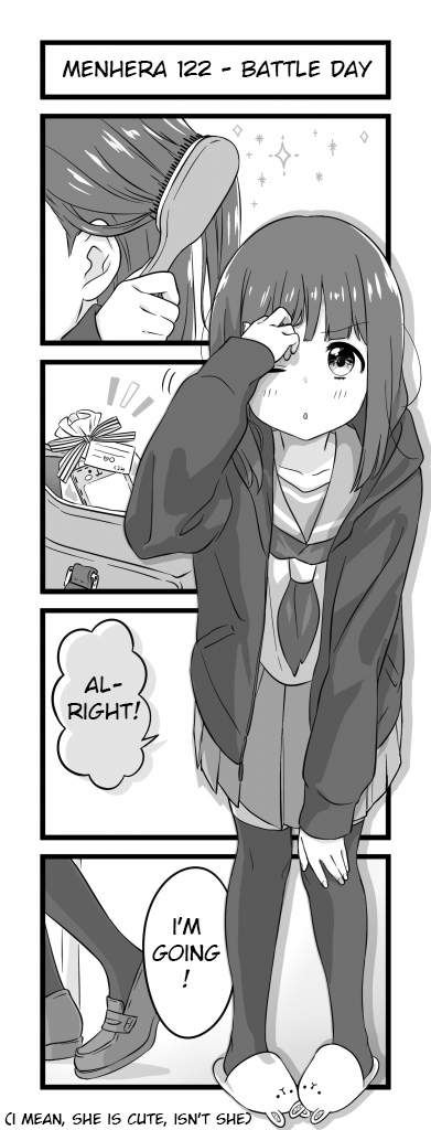 Menhera Shoujo Kurumi-chan Chapter 122 page 1 - Chapter 122: Battle day