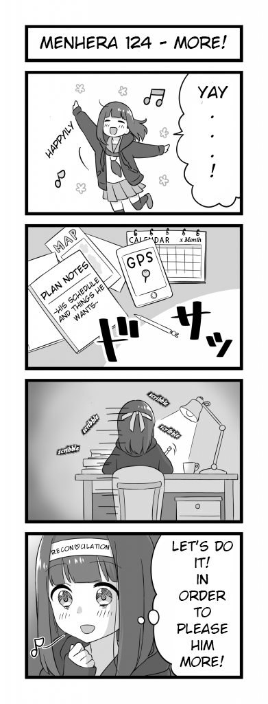 Menhera Shoujo Kurumi-chan Chapter 124 page 1 - Chapter 124: More!