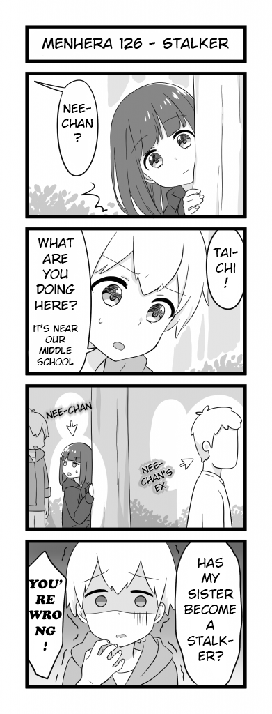 Menhera Shoujo Kurumi-chan Chapter 126 page 1 - Chapter 126: Stalker