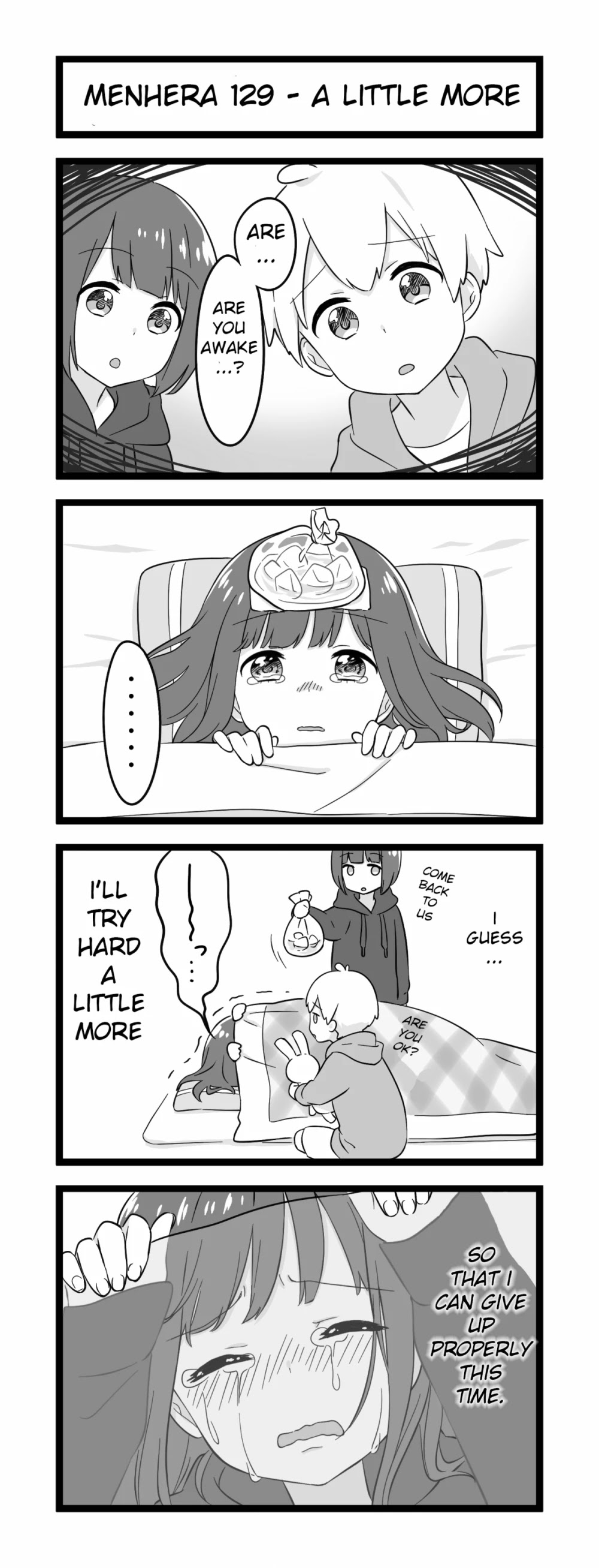 Menhera Shoujo Kurumi-chan Chapter 129 page 1 - Chapter 129: A little more