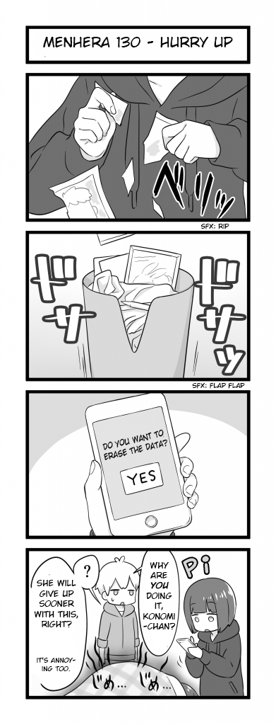 Menhera Shoujo Kurumi-chan Chapter 130 page 1 - Chapter 130: Hurry up