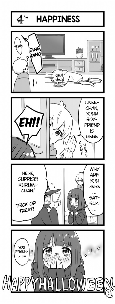 Menhera Shoujo Kurumi-chan Chapter 137 page 1 - Chapter 137: Happiness