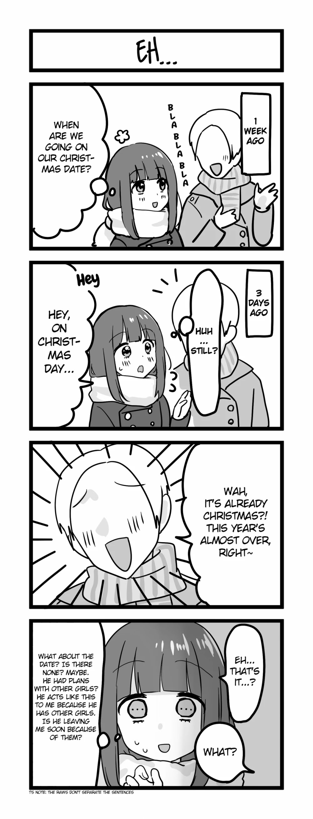 Menhera Shoujo Kurumi-chan Chapter 139 page 1 - Chapter 139: Eh...