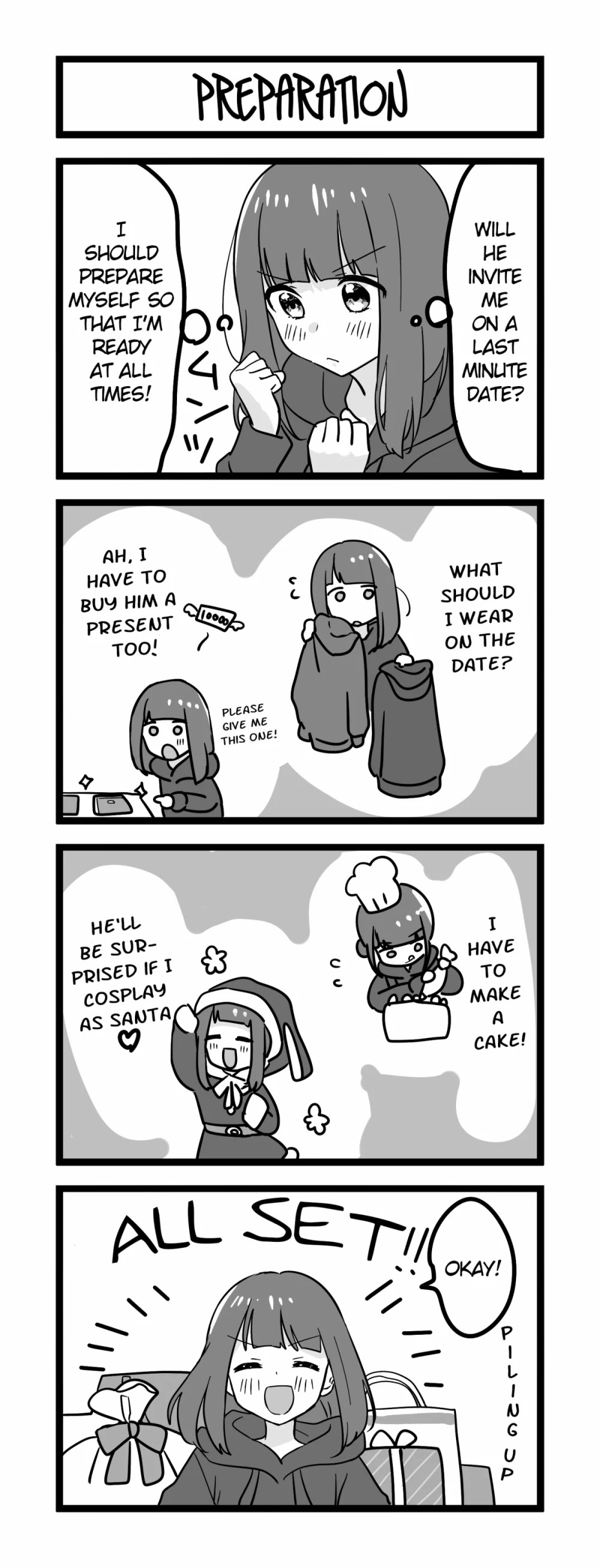 Menhera Shoujo Kurumi-chan Chapter 140 page 1 - Chapter 140: Preparation