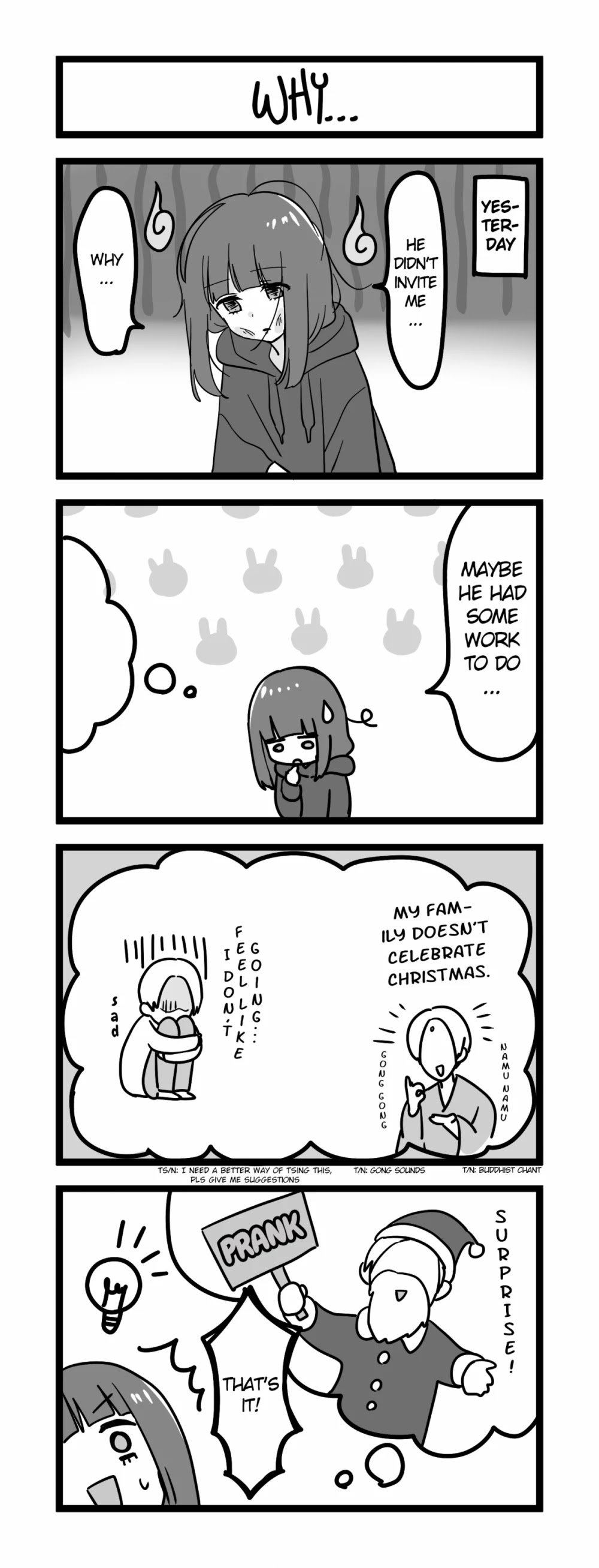 Menhera Shoujo Kurumi-chan Chapter 141 page 1 - Chapter 141: Why...