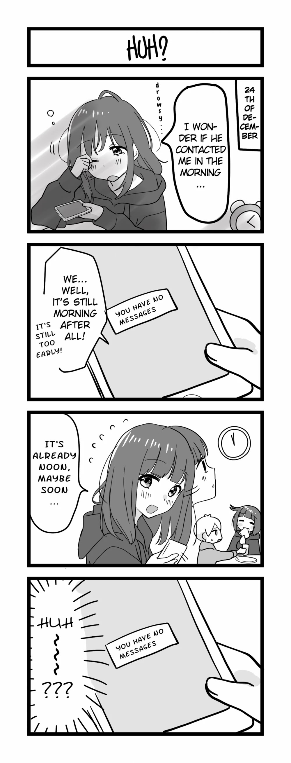 Menhera Shoujo Kurumi-chan Chapter 142 page 1 - Chapter 142: Huh?