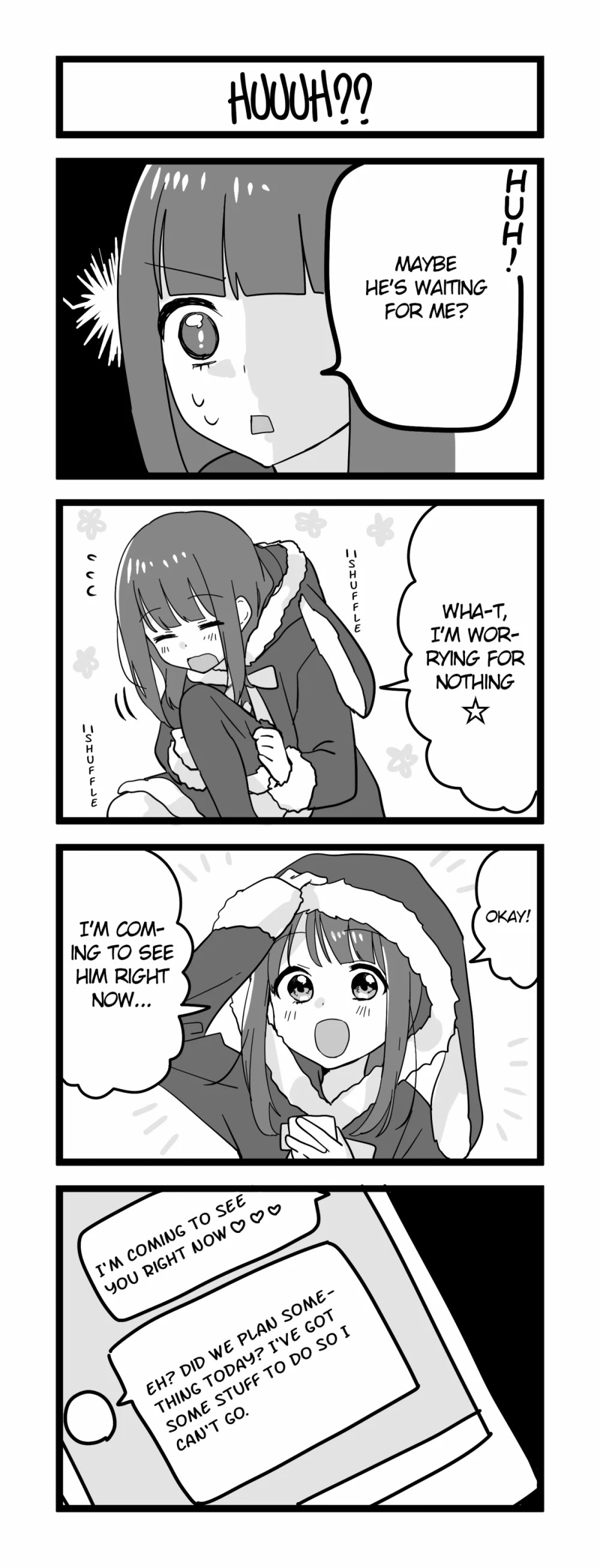 Menhera Shoujo Kurumi-chan Chapter 143 page 1 - Chapter 143: Huuuh??